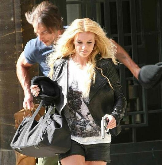 New clip of Britney Spears. London